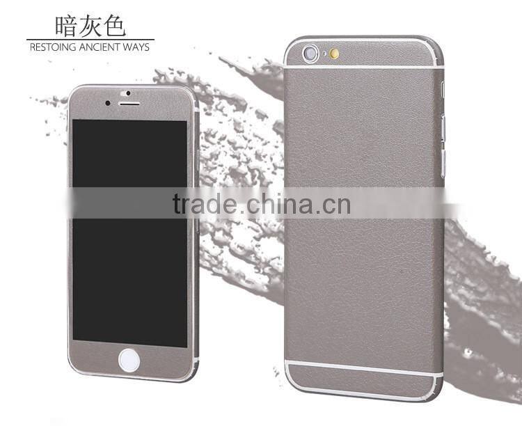 Colorful Stylish PET Wrap Decal Full Body Sticker For iPhone 6 plus