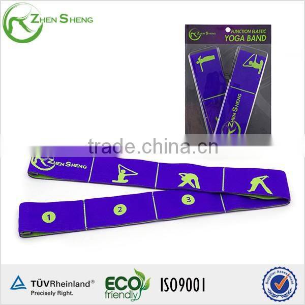 Zhensheng exercise stretch band yoga strap