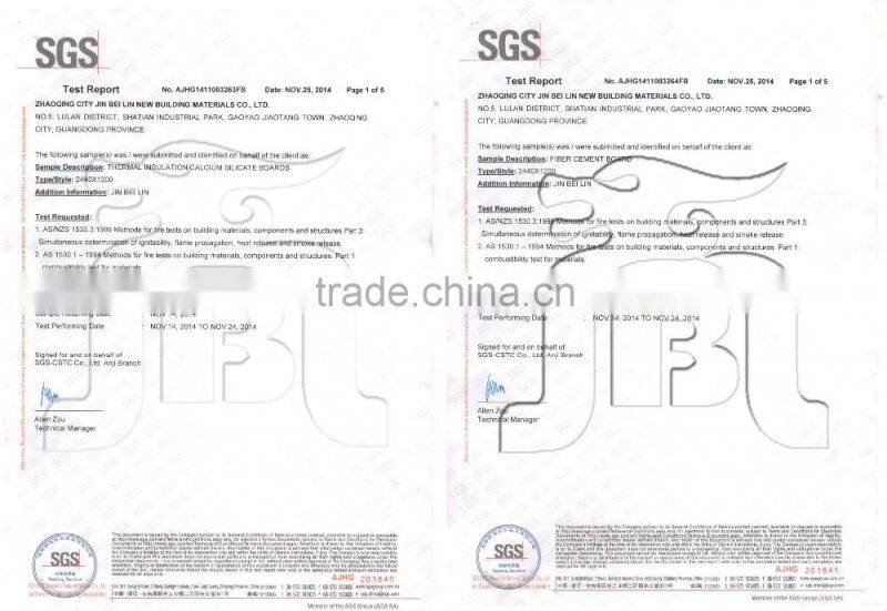 cellulose hot sale fiber cement board