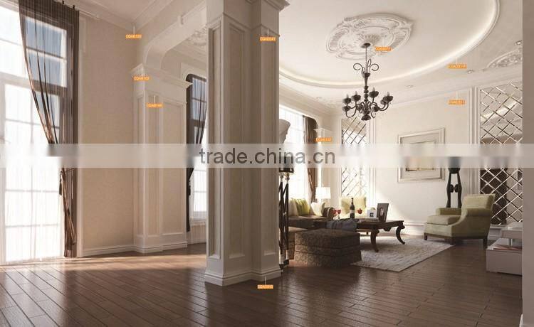 PU flat bottom lamp panel carved lamp panel Decorative ceiling lamp panel outline in gold Ceiling lamp panel pool