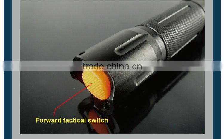 rechargeable police flashlight with CREE T6 LED