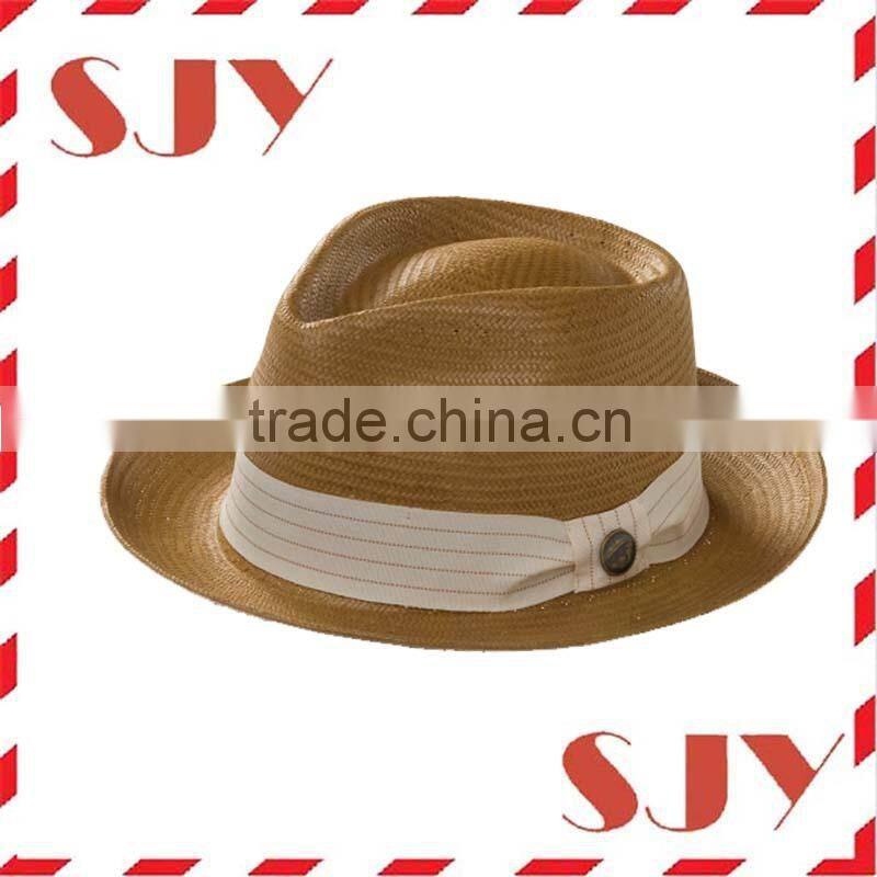 Hot Sale Attactive Women outdoor folding straw safari hat