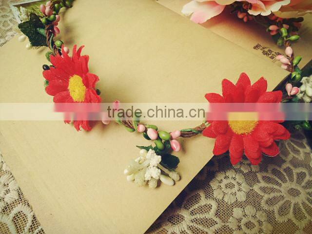 Big Artificial Peony Flower Head Wreath Wedding Flower Garland