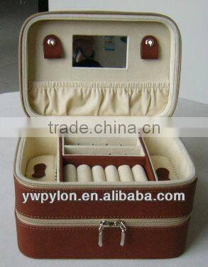 Leather Wonman Jewelry Case