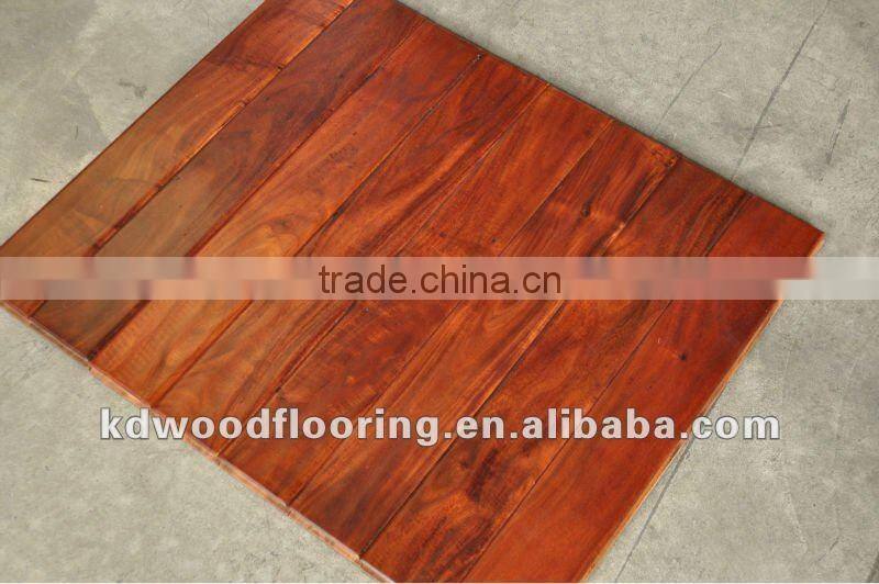 Solid acacia wood flooring