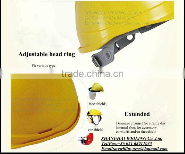 industrial safety helmet CE proved OEM/ODM with high impact resistance