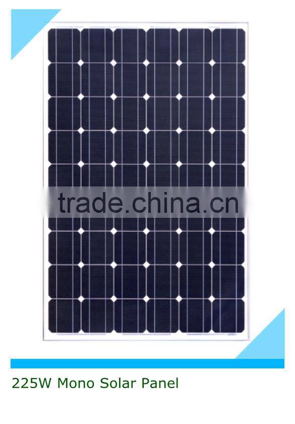225W Mono Solar Panel