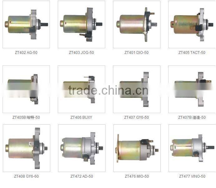 JOG 50 Starter Motor ,JOG Scooter Starter Motor ,JOG 50cc 3KJ Motorcycle Starter Motor