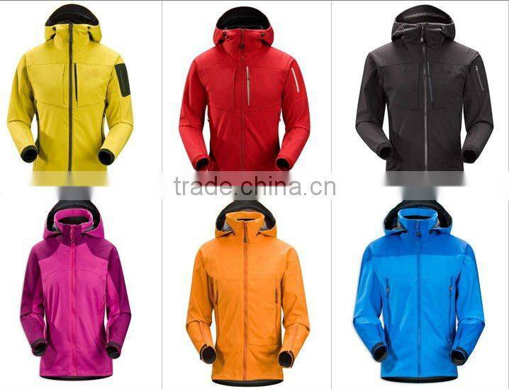 TOP Men's waterproof sport softshell outdoor jacket