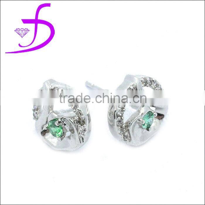 Elegant design 925 sterling silver jewellery earrings imitation fashionable design earrings