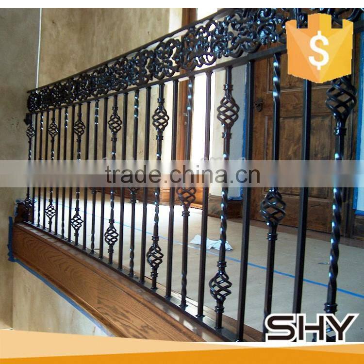 Exterior Prefab Wrought Iron Window Railing