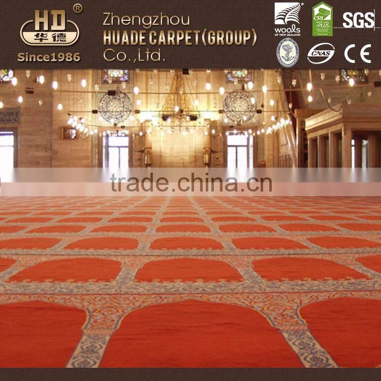 Good quality sell well wool carpet for mosque