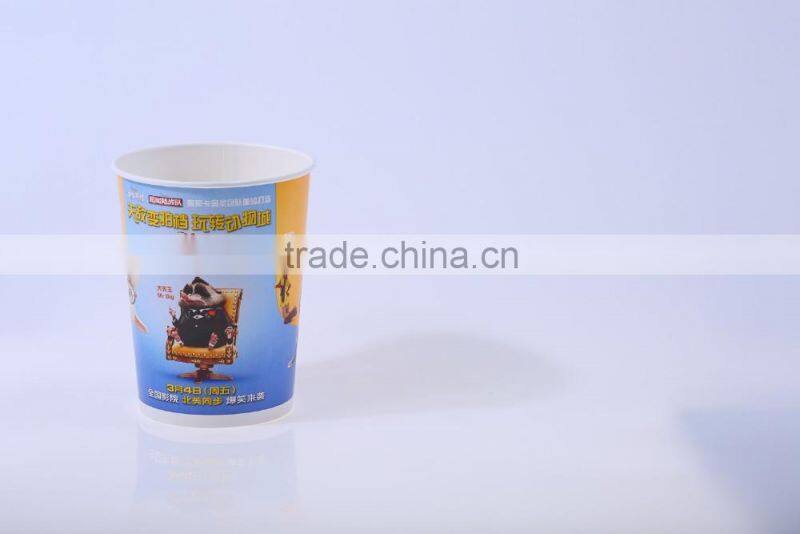 Hangzhou Lvyang/GoBest Fashionable design round colorful 3d wall paper popcorn cup for sale