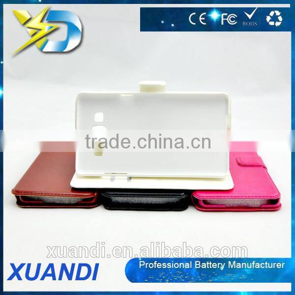 wallet waterproof leather case for samsung A5