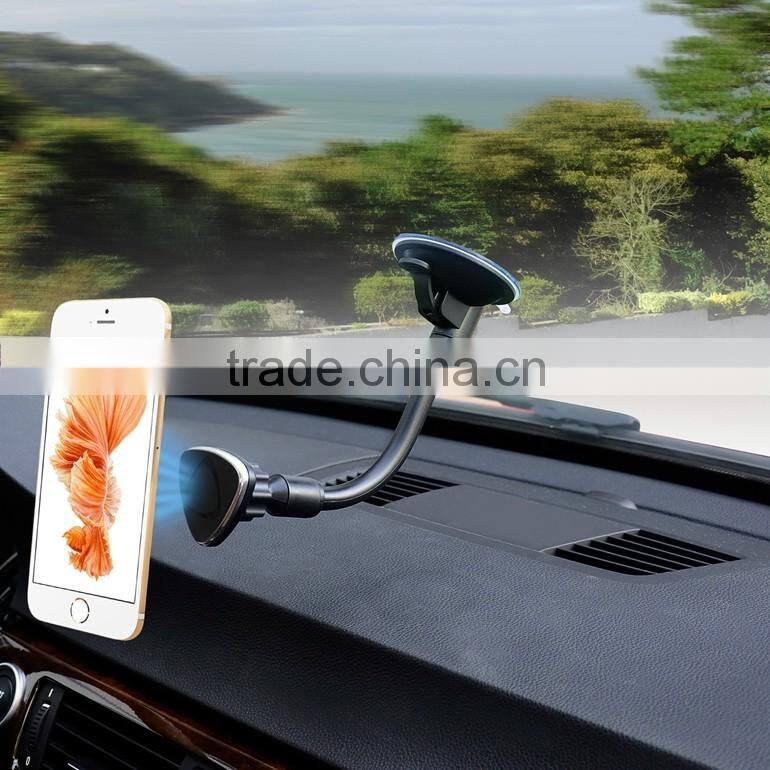 New Design Long Neck Adjustable Magnetic Windshield Holder For Car