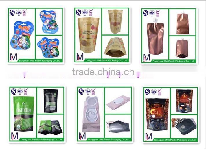 Spout bag stand up bag beverage packaging