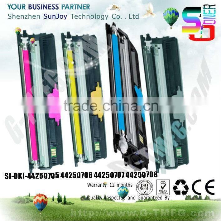 New Compatible Toner cartridge 44250705 44250706 44250707 44250708