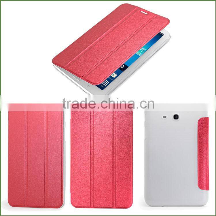 Smart PU leather flip case for Samsung T311 T310 Galaxy Tab 3 8.0 inch cases