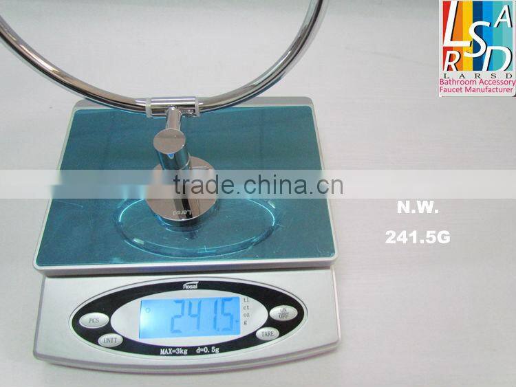 bathroom wall mounted brass towel ring