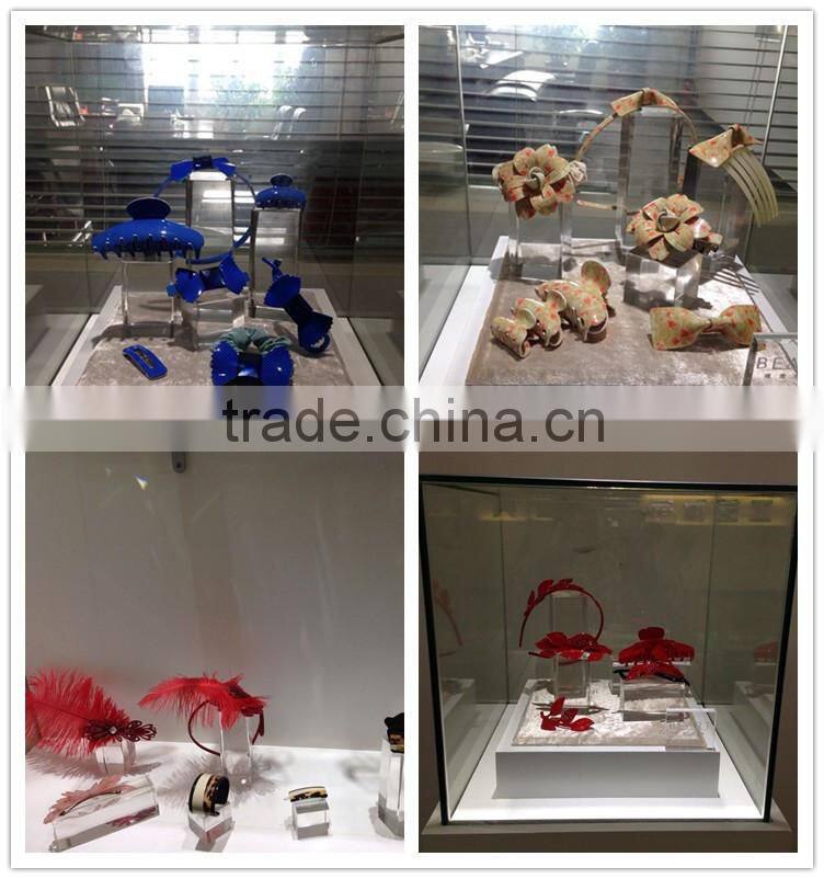 Wholesale brown acrylic curved hair claw clamp clips