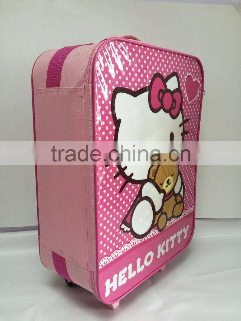 Fashionable Trolley Bag Kid Trolly Case for Children use
