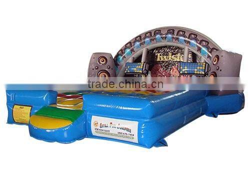 Funny game inflatable twister for adults and children