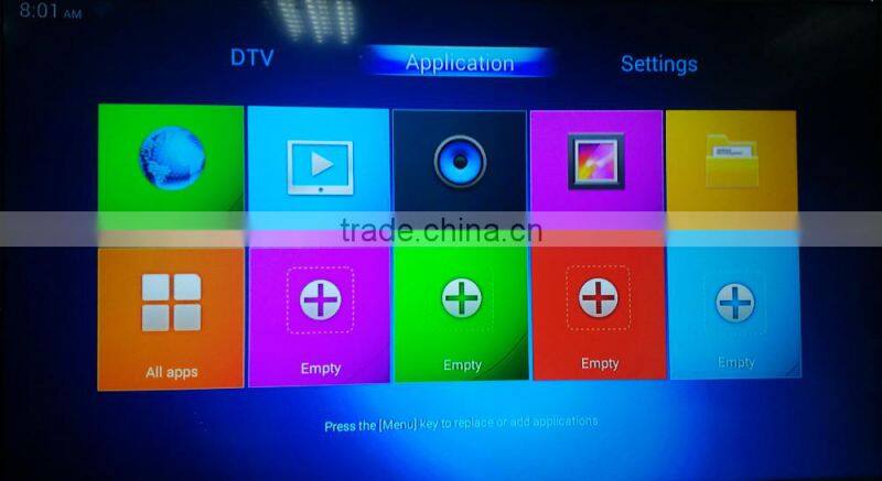 AmlogicS805 OTT Android Satellite TV Receiver Supporting Arabic IPTV