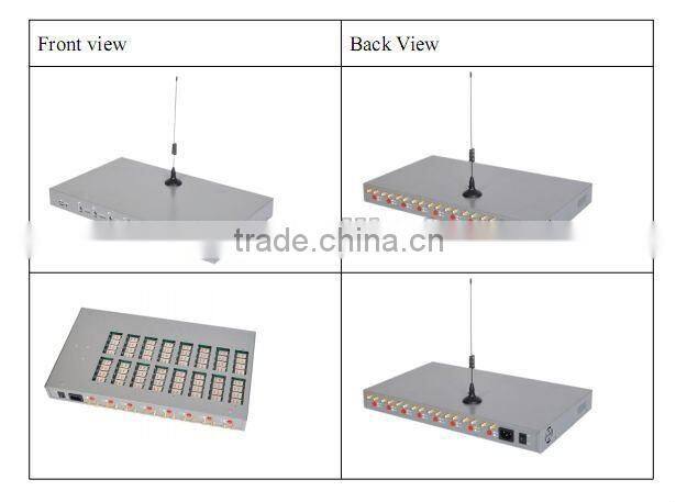 8 FXS Port gsm fixed wireless terminal, gsm voice gateway,IMEI changeable