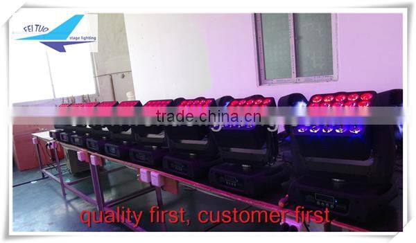 matrix beam led 25x12w rgbw led matrix moving head