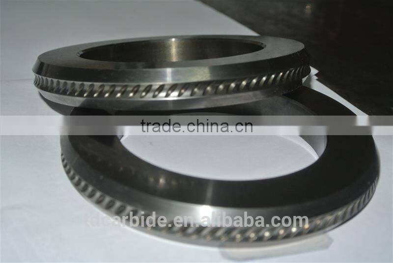 Multifunctional tungsten carbide rollers used in welding electrode industry for wire feeding purpose for wholesales