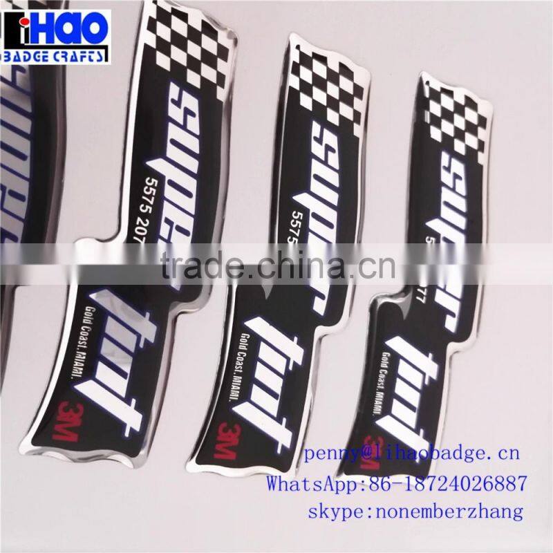 various shapes cartoon designs funky epoxy sticker