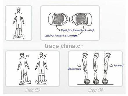 factory wholesale self balance scooter 6.5 inch With Samsung battery