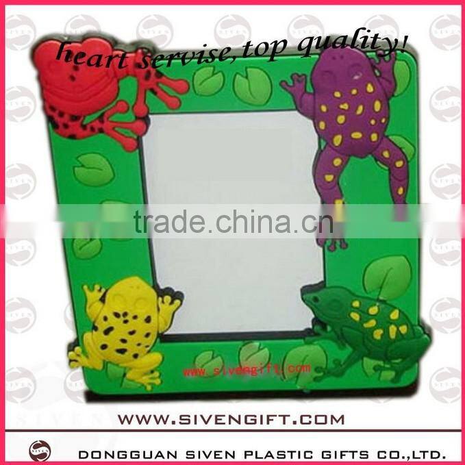 promotional birthday gifts photo frame rubber pvc