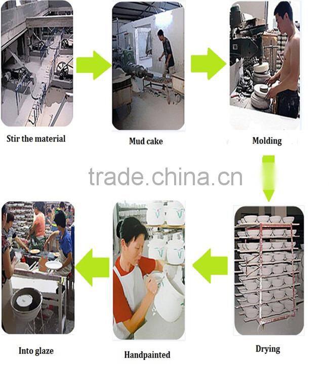 Chinese red chinese restaurant dinnerware for gift