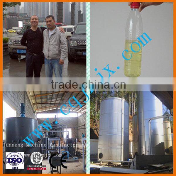 ZSA Used engine oil recycling machine CE certificate