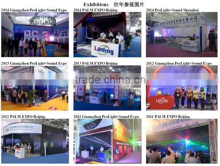 LED moving head light 8*3W mini spider led light