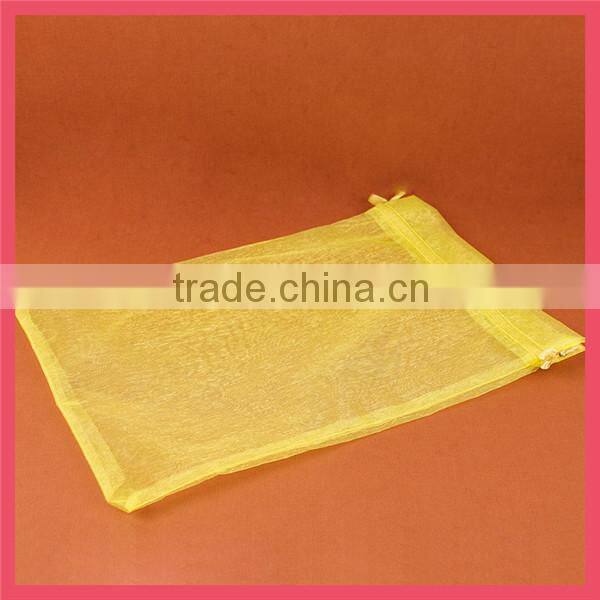 2014 wholesale factory price creative new gift long organza wine bottle bag