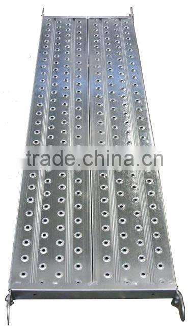 Q235 steel perforated scaffolding catwalk