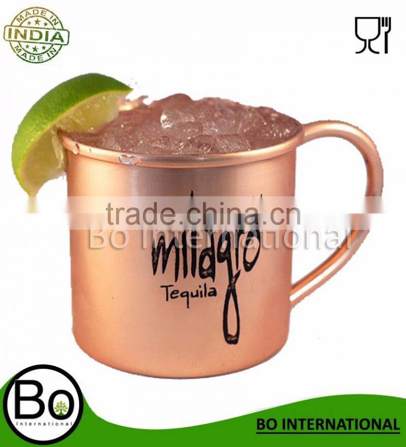 Customized Copper Moscow Mule Mugs personalized with Logo