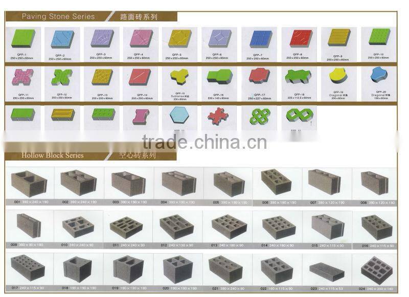 Simple operation hydraulic concrete block making machine QT4-30 made in China hydroform cement brick shaping equipment price
