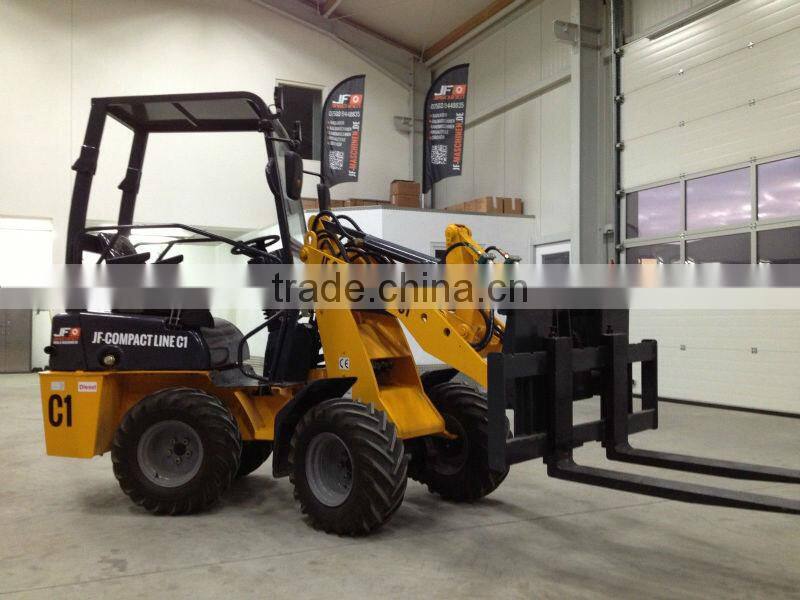 Chinese new style with Quick Hitch and Joystick mini wheel loader
