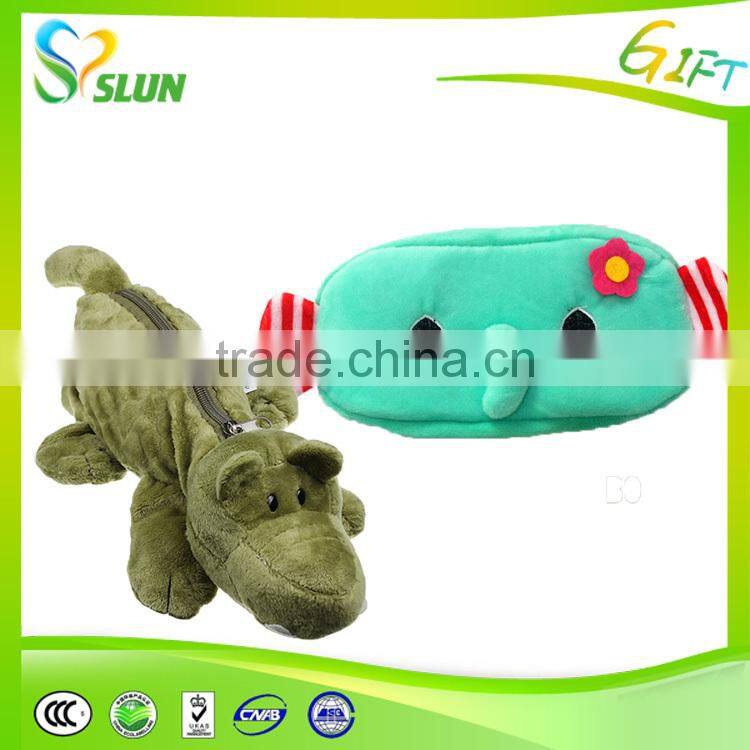 promotion plush pencil bag