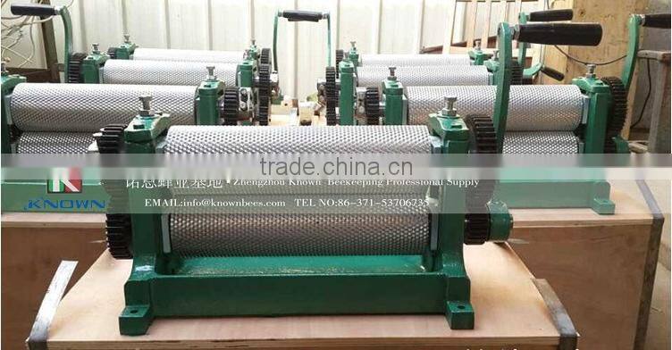 laptop type beeswax foundation press machine easily making