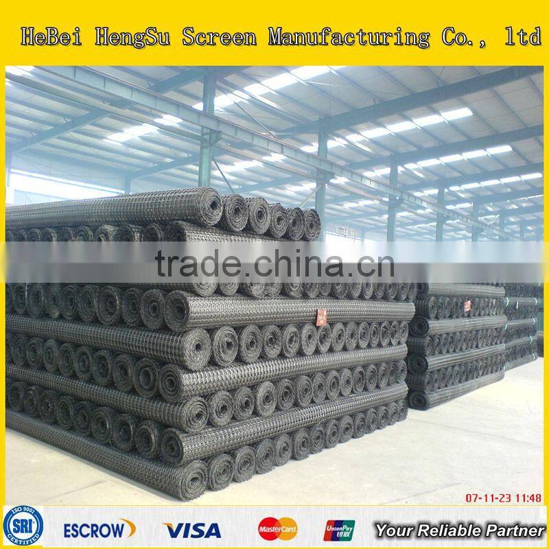 Fiberglass geogrid