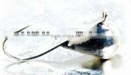 Electroplating Rain Drop Series Tungsten ice jig