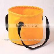 500D tarpaulin PVC Folding Bucket to keep the fish and water