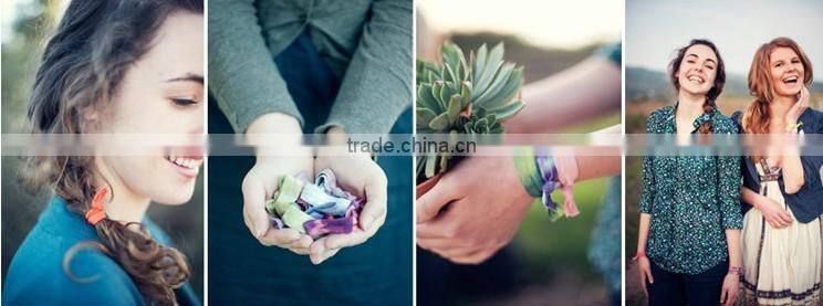 hair accessories knotted skull print hair tie