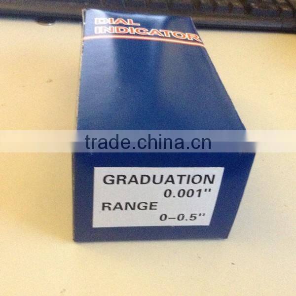 0-0.5" Range 0.001" Resolution Dial Indicator 0.5"x0.001" Dial Indicator