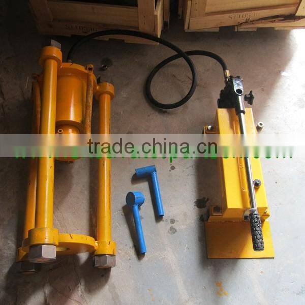 Hand power hydraulic Master Pin Press for track link group