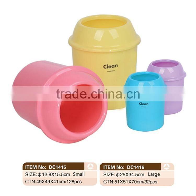 Multi Sizes Plastic Mini Table Trash Can